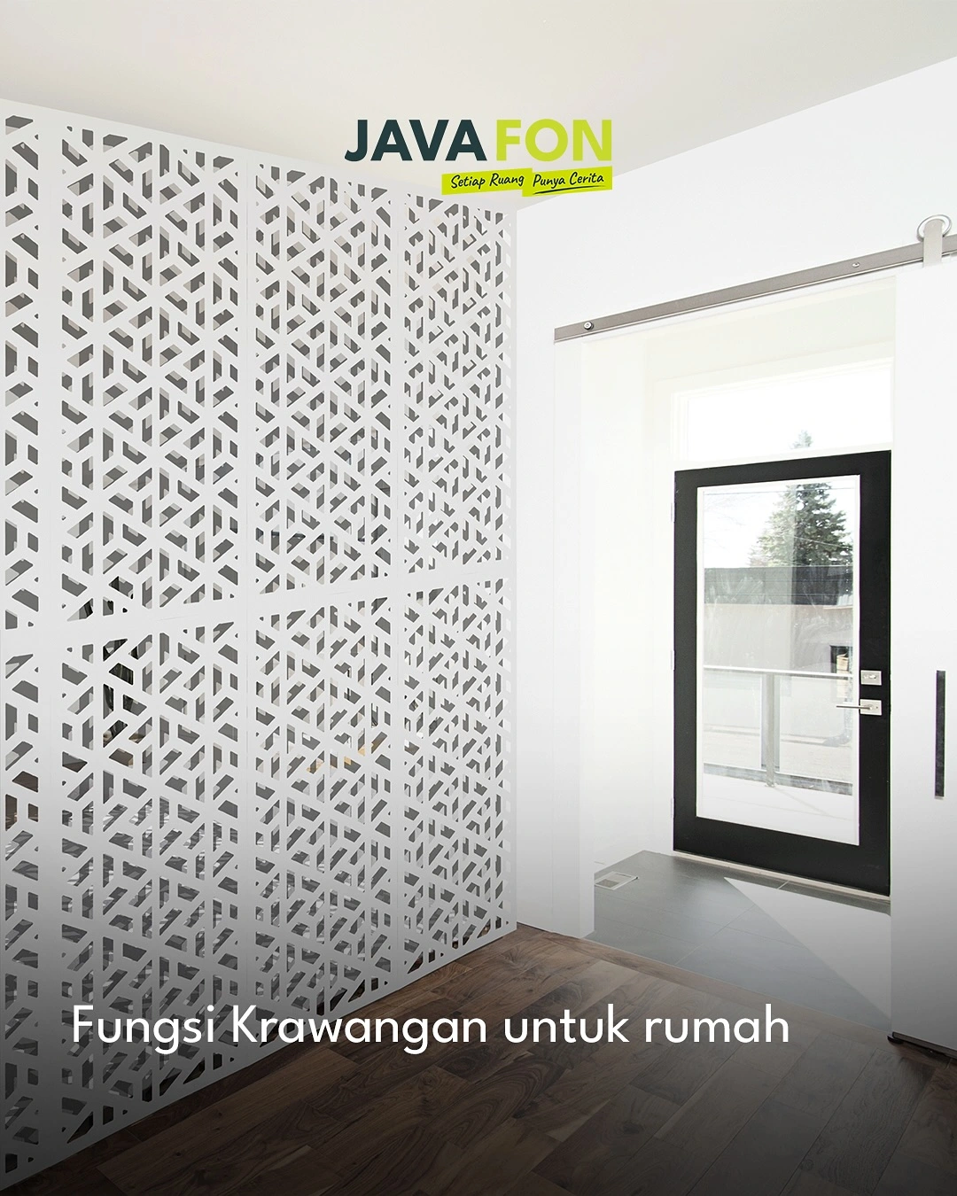Definisi, Fungsi, dan Panduan Aplikasi Krawangan atau Decorative Screen